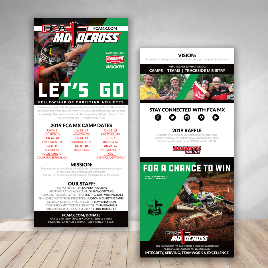 Marketing Materials - Promotional Rack Card Design